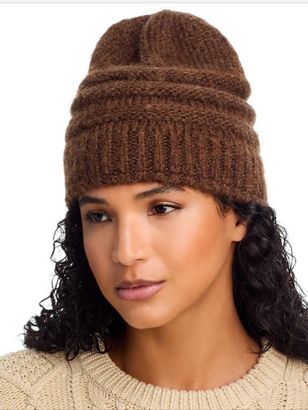 Kyi Kyi Textured Knit Beanie.